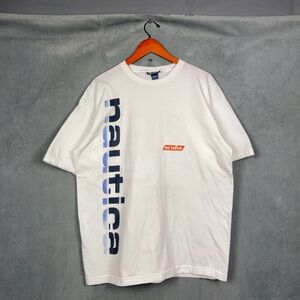 Vintage Nautica t shirt Mens Size Large Graphic Tee Scuba Nautical Made in USA